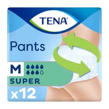 Incontinence Pants Super Medium - 12 Pack